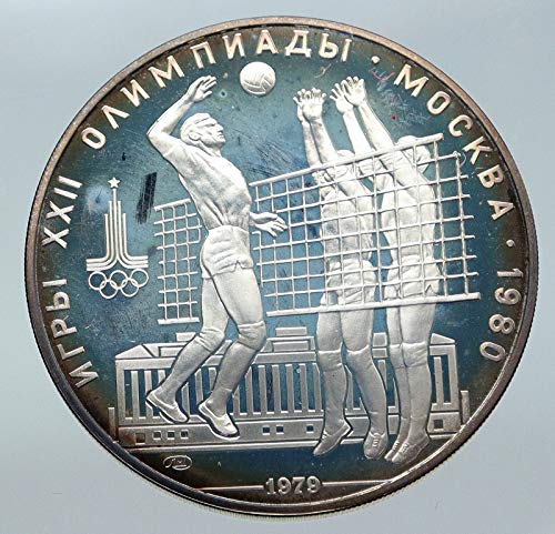 1980 ismeretlen 1980 MOSZKVAI Nyári Olimpia 1979 RÖPLABDA Bizonyíték Denomination_in_description Jó Hitelesített
