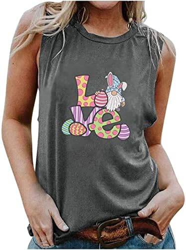 Levél Nyomtatás Póló Női Nyári Szerelem Grafikus Nyomtatott T-Shirt-Sleeve Alkalmi Ujjatlan Póló Felső