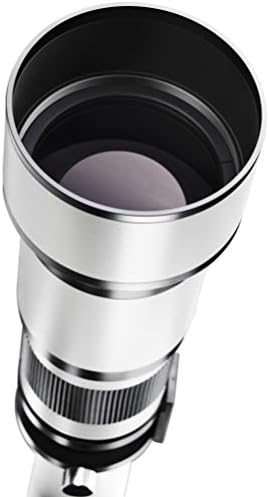 Walimex Pro 650-1300mm 1:8-16 DSLR Telefotó Objektív Nikon Z Objektív Bajonett Fehér (Kézi Fókusz, Kiszámított Teljes Formátumú