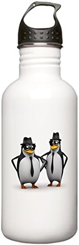 Valóban Teague Rozsdamentes Víz Üveg 1.0 L Király-Pingvinek