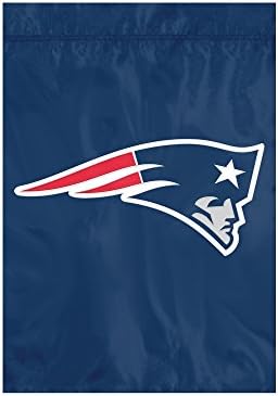 A Party Állat NFL New England Patriots Prémium Kert Zászló, 12.5 x 18-hüvelyk
