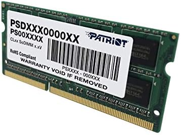 Hazafi Aláírás 4 GB PC3-10600 (1333 MHz) DDR3 SODIMM Notebook Memória PSD34G13332S