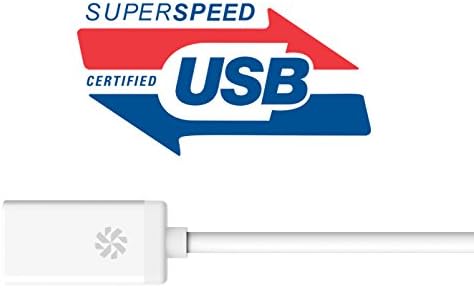 Kanex USB-C-USB Adapter 8.25 Hüvelyk (21 cm)-Fehér