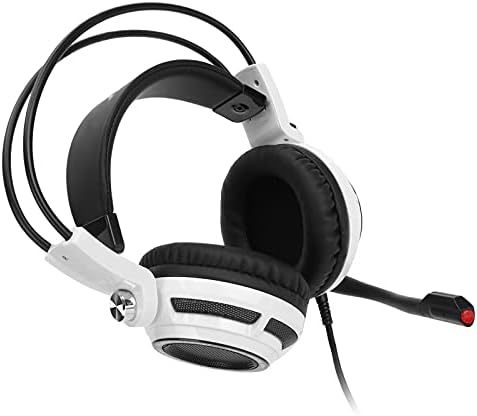 Zopsc Stereo Gaming Headset fülhallgatók Gaming Headset Mikrofon 7.1 Rezgés Csendes Sztereó LED USB Csatlakozó Fülhallgató