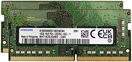 Sam Eredeti 64 gb-os (2x32GB) DDR4 3200 MHz PC4-25600 (vagy 2933MHz vagy 2666MHz) SODIMM 2Rx8 CL22 1.2 v Laptop Notebook