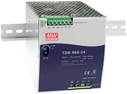 DIN Sín PS 960W 24V 40A TDR-960-24 Meanwell AC-DC SMPS TDR-480 Sorozat jót Kapcsolóüzemű Tápegység