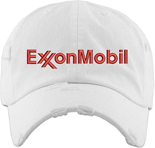 ALLNTRENDS Exxon Mobil Apa Sapka Hímzés, Állítható Hímzett Sapka